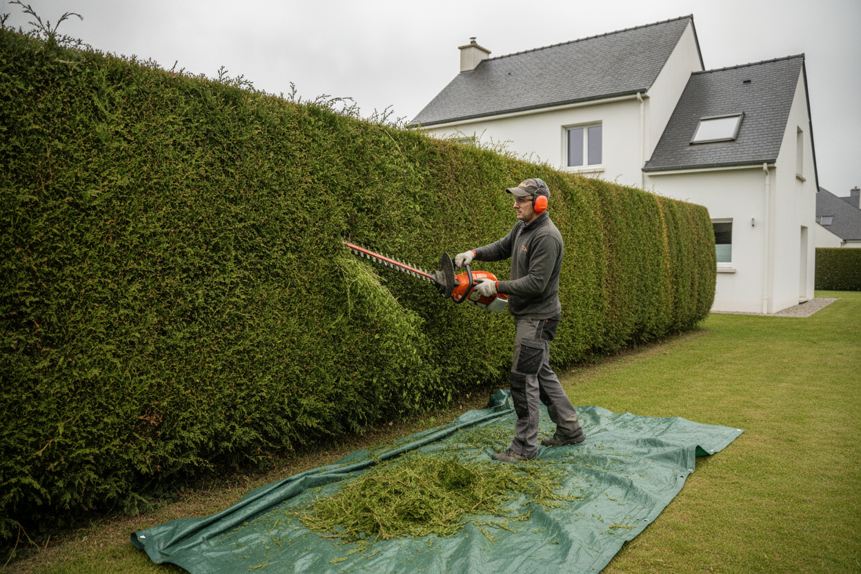 Taille de haies à Brest : un élagueur certifié pour entretenir vos haies du Finistère toute l'année